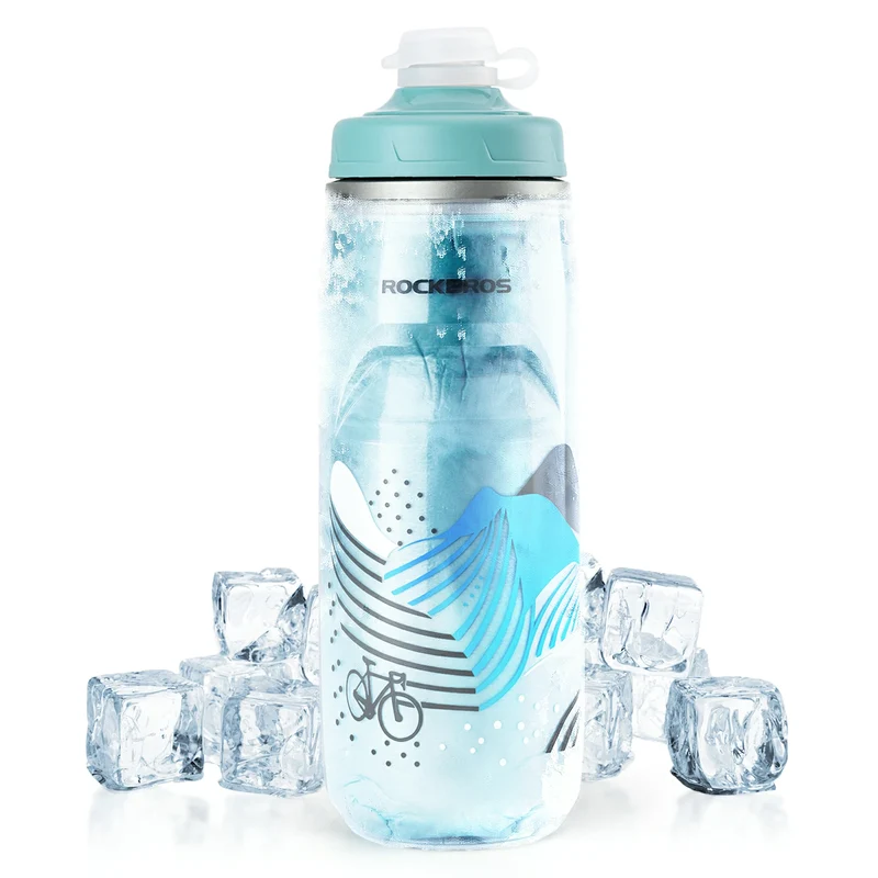 Trinkflasche Fahrrad 620 ml 5 H Kühlenhalten