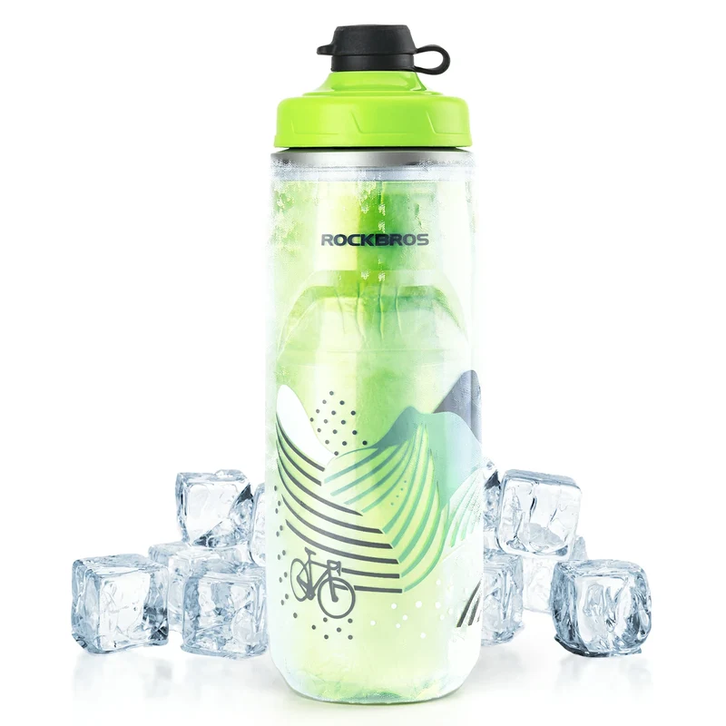 Trinkflasche Fahrrad 620 ml 5 H Kühlenhalten