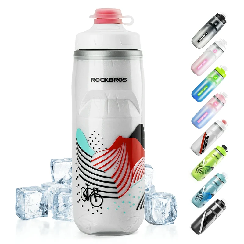 Trinkflasche Fahrrad 620 ml 5 H Kühlenhalten