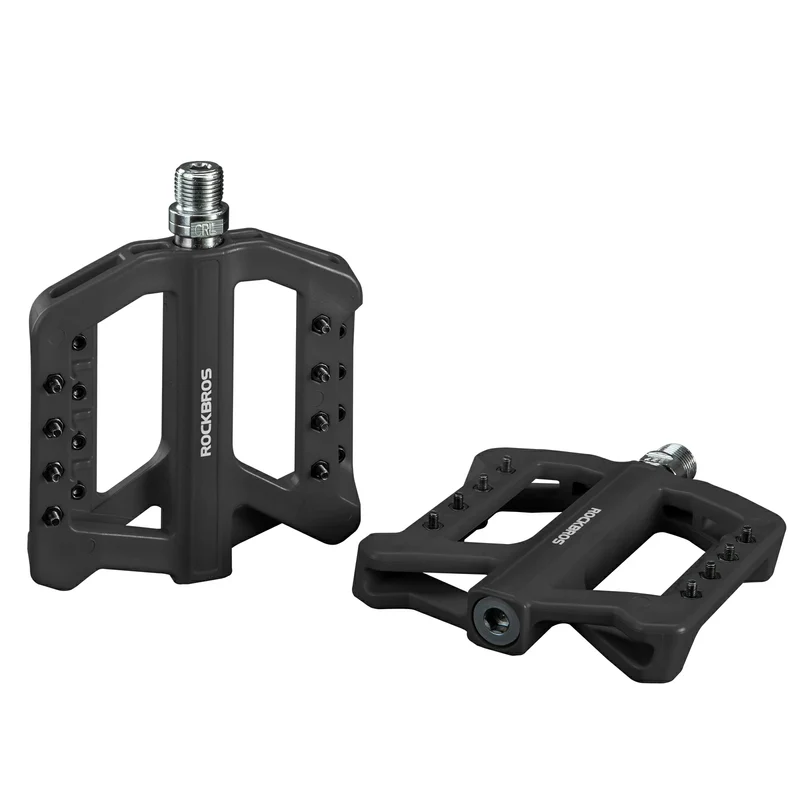 ROCKBROS Fahrradpedale 9/16 Zoll, Mountainbike Pedale aus Nylonfaser