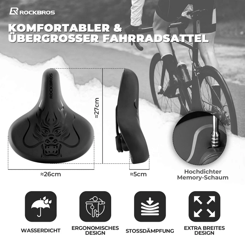 Fahrradsattel Bequemer Fahrrad Sattel komfortabel