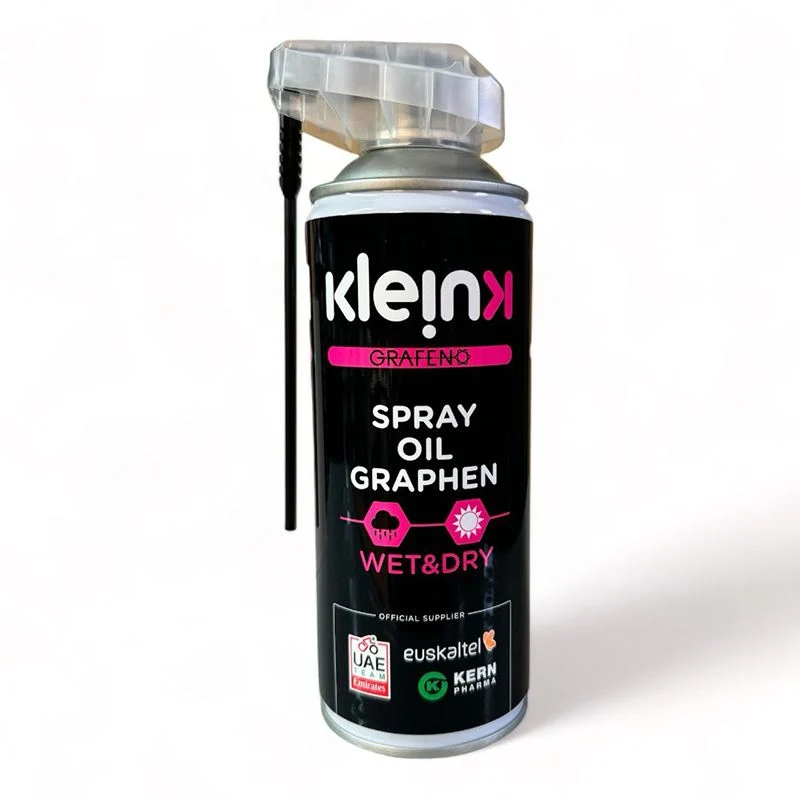 Sprühschmiermittel Klein Graphenöl Nass/Trocken Klima 400ml Gelb