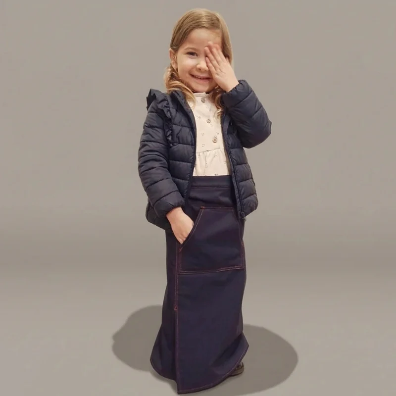 Tablier vélo enfant chaud et imperméable Dryfits Kids JUP-ON