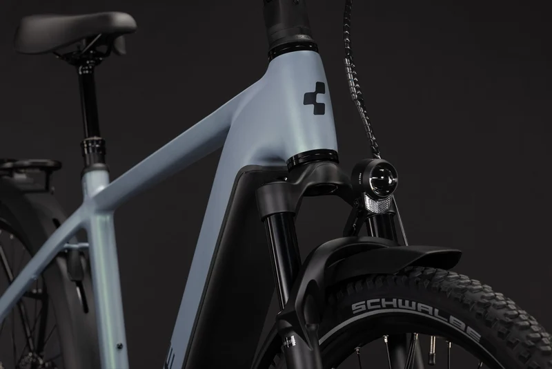 Cube Nuride Hybrid EXC 800 Wh E-Trekkingbike Diamant 28" seagrey´n´black