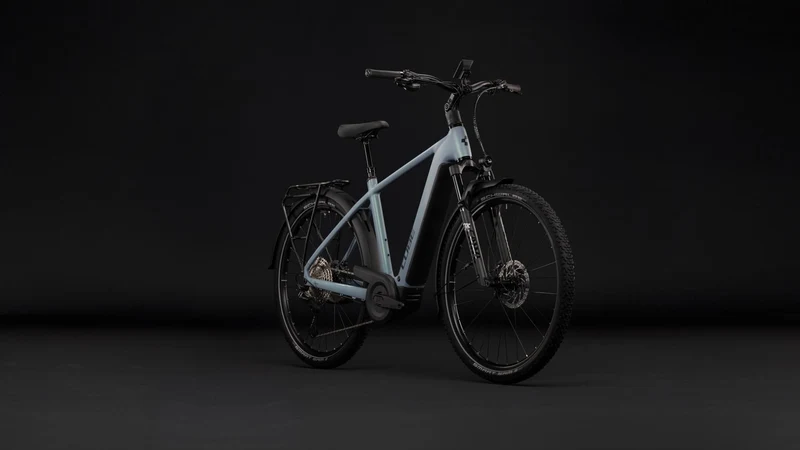 Cube Nuride Hybrid EXC 800 Wh E-Trekkingbike Diamant 28" seagrey´n´black