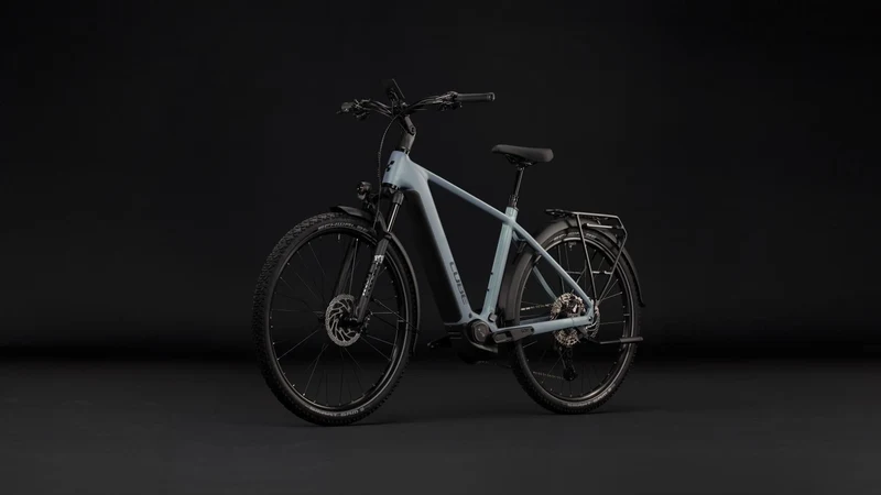 Cube Nuride Hybrid EXC 800 Wh E-Trekkingbike Diamant 28" seagrey´n´black