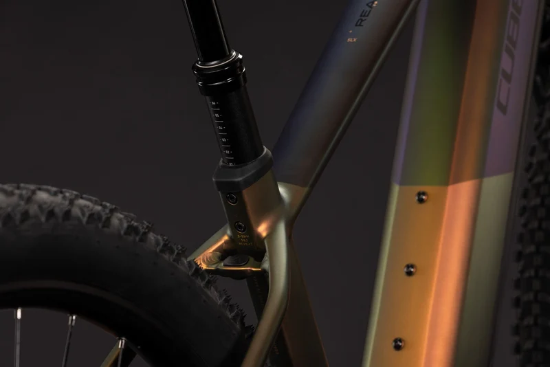 Cube Reaction Hybrid SLX 800 Wh E-Bike Hardtail Diamant autumn´n´black