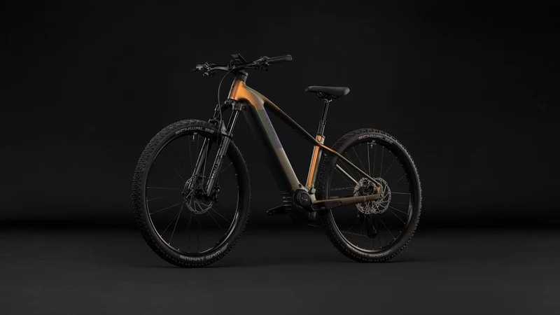 Cube Reaction Hybrid SLX 800 Wh E-Bike Hardtail Diamant autumn´n´black