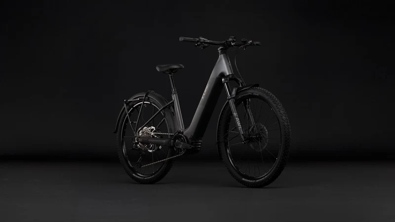Cube Reaction Hybrid Race 800 Wh FE E-Bike Hardtail Easy Entry 27,5" slabgrey´n´chrome