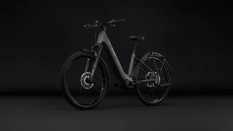 Cube Reaction Hybrid Race 800 Wh FE E-Bike Hardtail Easy Entry 27,5" slabgrey´n´chrome