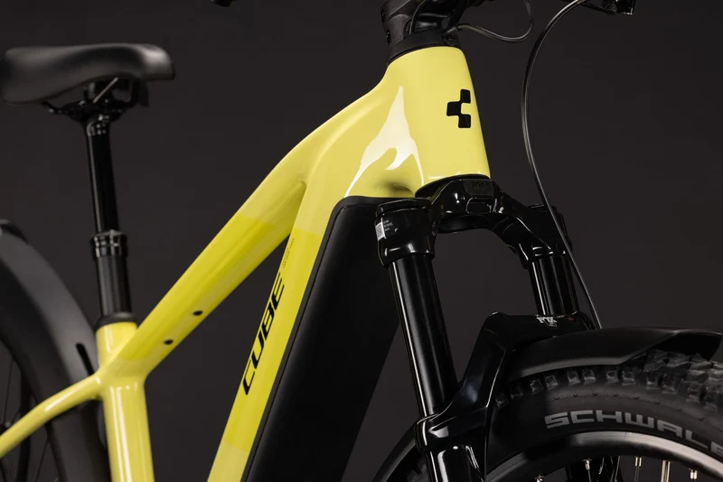 Cube Reaction Hybrid Race 800 Wh FE E-Bike Hardtail Diamant bananasplit´n´black