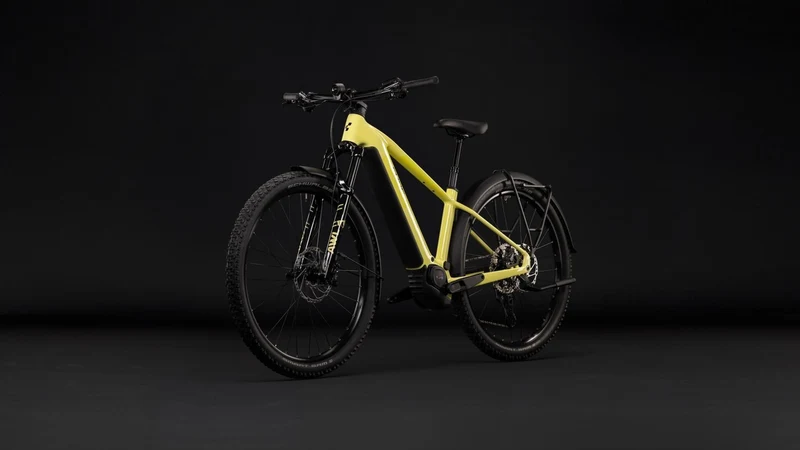 Cube Reaction Hybrid Race 800 Wh FE E-Bike Hardtail Diamant bananasplit´n´black