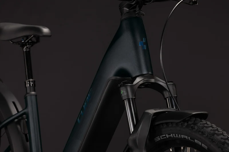 Cube Reaction Hybrid Pro 800 Wh FE E-Bike Hardtail Easy Entry 27,5" silverdust´n´prism
