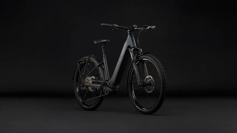 Cube Reaction Hybrid Pro 800 Wh FE E-Bike Hardtail Easy Entry 27,5" silverdust´n´prism