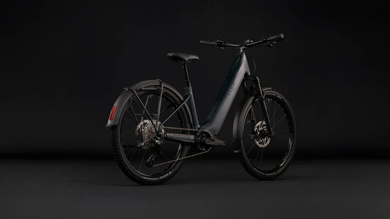 Cube Reaction Hybrid Pro 800 Wh FE E-Bike Hardtail Easy Entry 27,5" silverdust´n´prism