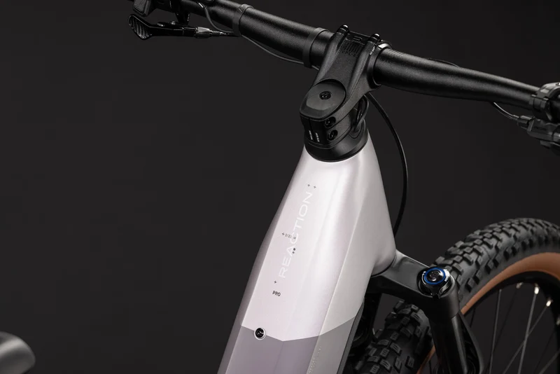 Cube Reaction Hybrid Pro 800 Wh E-Bike Hardtail Easy Entry 27,5" lilacbreeze´n´prizm