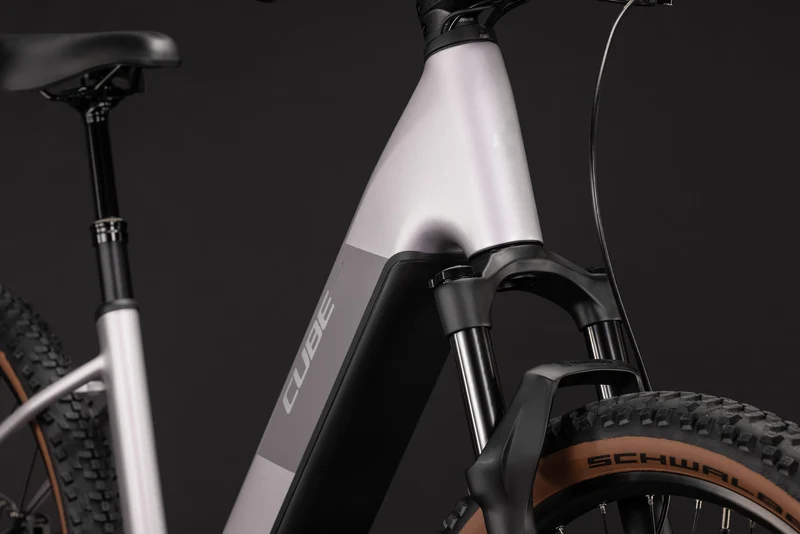 Cube Reaction Hybrid Pro 800 Wh E-Bike Hardtail Easy Entry 27,5" lilacbreeze´n´prizm
