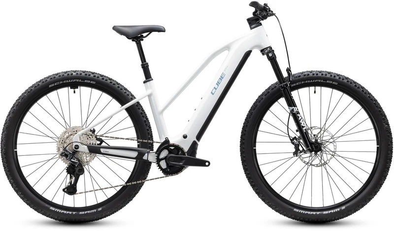 Cube Reaction Hybrid Race 800 Wh E-Bike Hardtail Trapeze snow´n´black