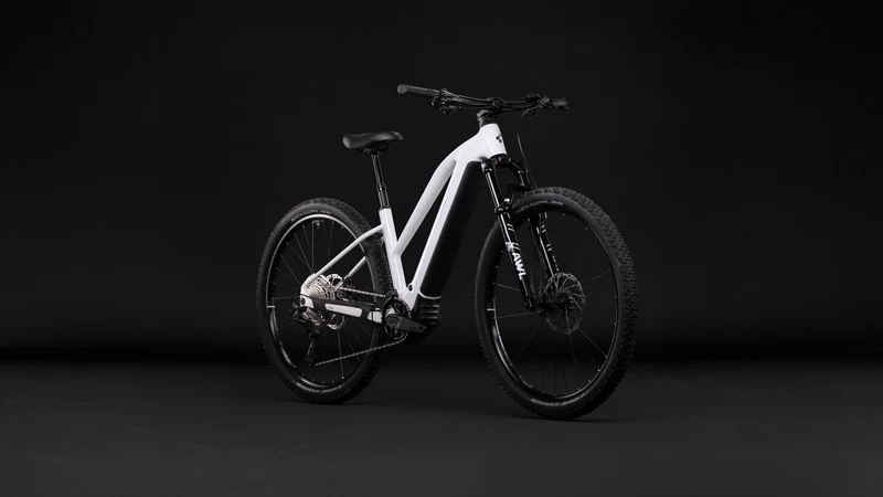 Cube Reaction Hybrid Race 800 Wh E-Bike Hardtail Trapeze snow´n´black