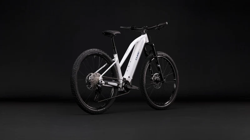 Cube Reaction Hybrid Race 800 Wh E-Bike Hardtail Trapeze snow´n´black