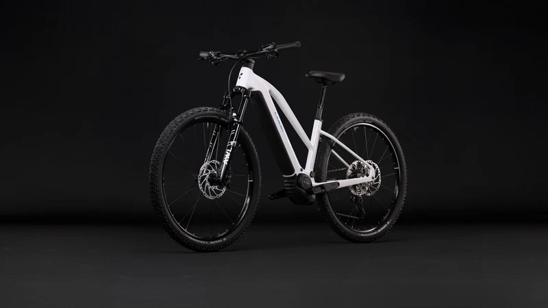 Cube Reaction Hybrid Race 800 Wh E-Bike Hardtail Trapeze snow´n´black