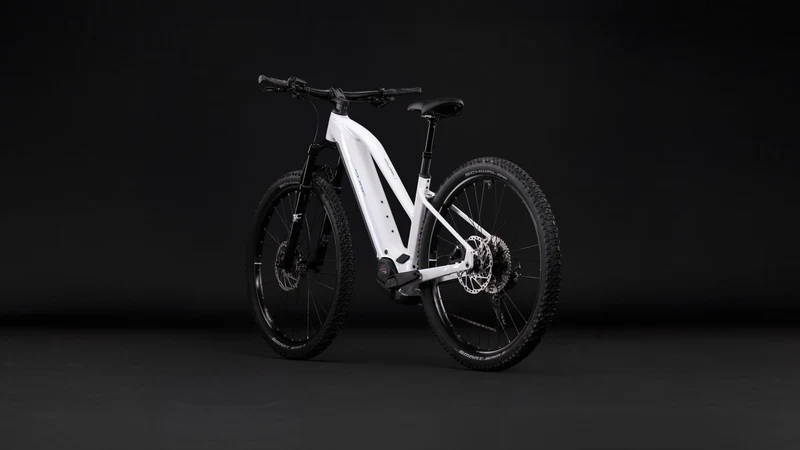 Cube Reaction Hybrid Race 800 Wh E-Bike Hardtail Trapeze snow´n´black