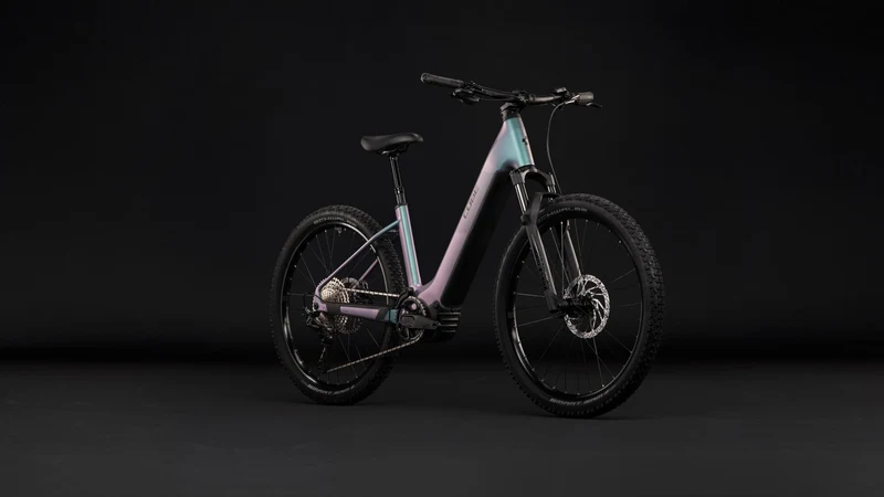 Cube Reaction Hybrid Pro 800 Wh E-Bike Hardtail Easy Entry 27,5" polarlight´n´black