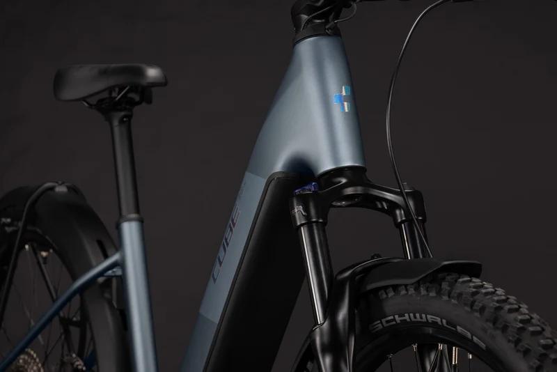 Cube Reaction Hybrid Performance 720 Wh FE E-Bike Hardtail Easy Entry 27,5" ashgrey´n´prism