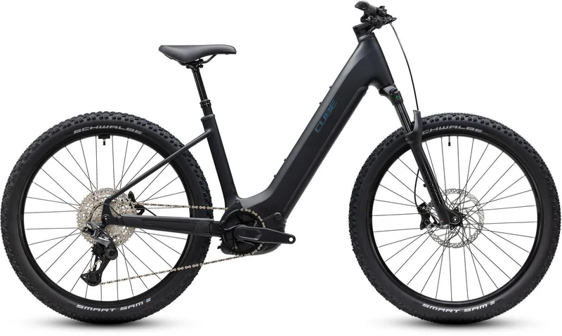 Cube Reaction Hybrid Pro 800 Wh E-Bike Hardtail Easy Entry 27,5" silverdust´n´prism
