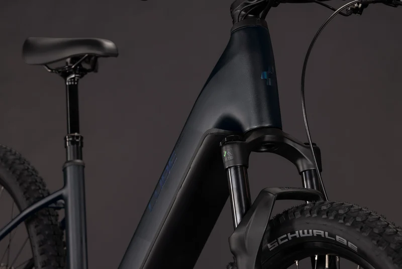 Cube Reaction Hybrid Pro 800 Wh E-Bike Hardtail Easy Entry 27,5" silverdust´n´prism