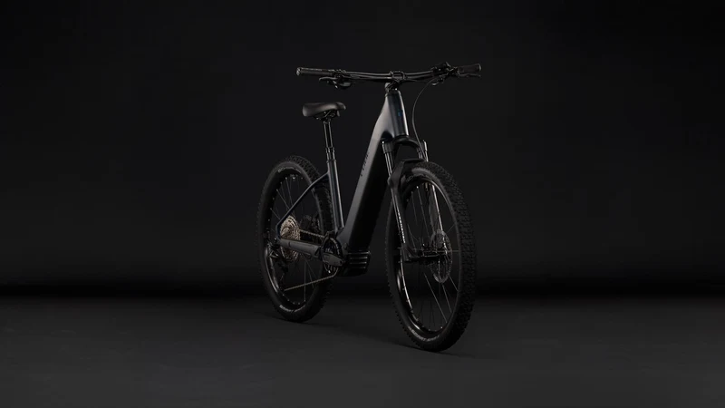 Cube Reaction Hybrid Pro 800 Wh E-Bike Hardtail Easy Entry 27,5" silverdust´n´prism