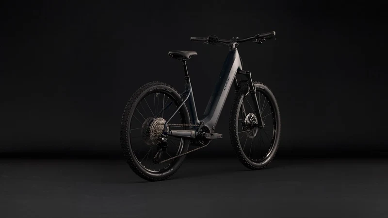 Cube Reaction Hybrid Pro 800 Wh E-Bike Hardtail Easy Entry 27,5" silverdust´n´prism