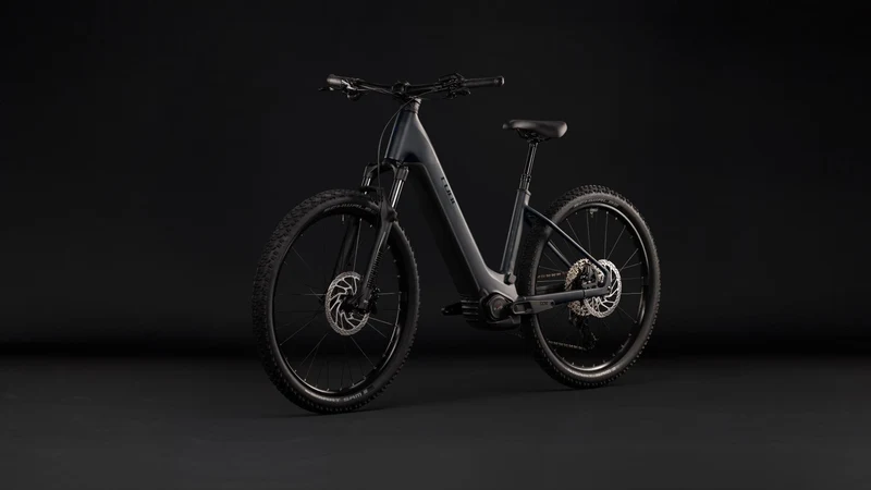 Cube Reaction Hybrid Pro 800 Wh E-Bike Hardtail Easy Entry 27,5" silverdust´n´prism
