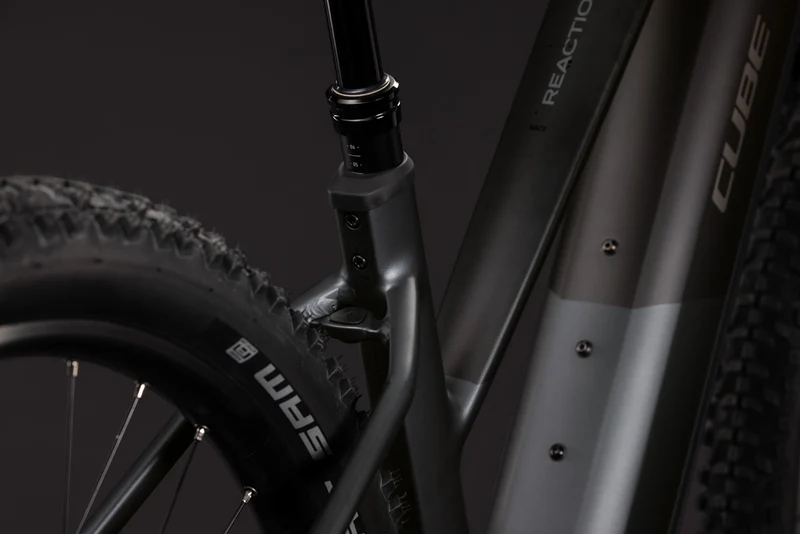 Cube Reaction Hybrid Race 800 Wh E-Bike Hardtail Trapeze slabgrey´n´chrome