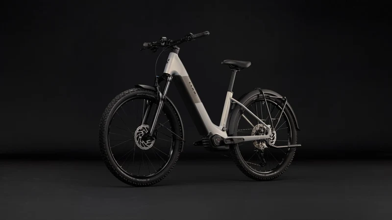 Cube Reaction Hybrid ONE 720 Wh FE E-Bike Hardtail Easy Entry 27,5" pearlsilver´n´chrome