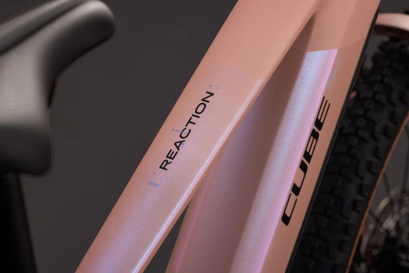 Cube Reaction Hybrid Performance 720 Wh E-Bike Hardtail Diamant ruby´n´black