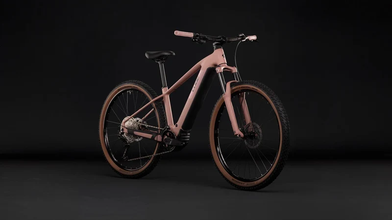 Cube Reaction Hybrid Performance 720 Wh E-Bike Hardtail Diamant ruby´n´black
