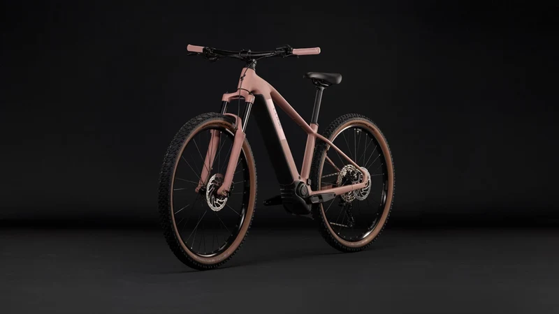 Cube Reaction Hybrid Performance 720 Wh E-Bike Hardtail Diamant ruby´n´black
