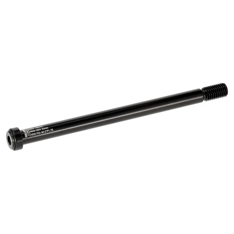 Steckachse 180 mm M12x1.75 | Hollow Thru Axle | Schwarz