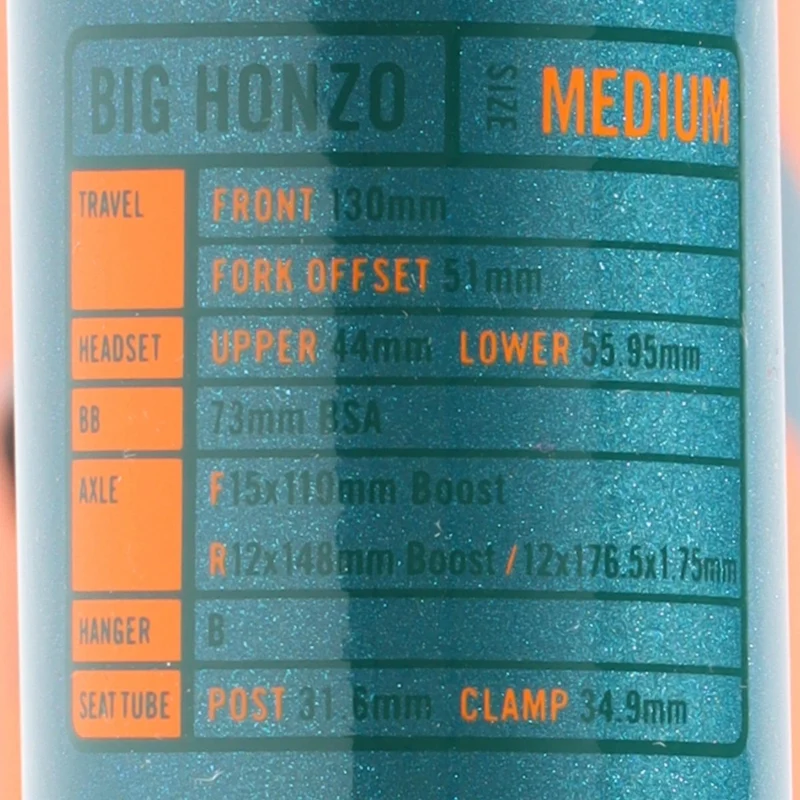 Kona Big Honzo DL Rahmen 27.5" | Grün | Modell 2021 | Alu