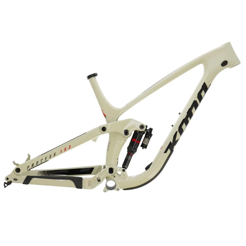 Kona Process 153 CR/DL Rahmen 29" Carbon | inkl. RockShox Dämpfer | Desert Tan | Modell 2019 | Größe XL