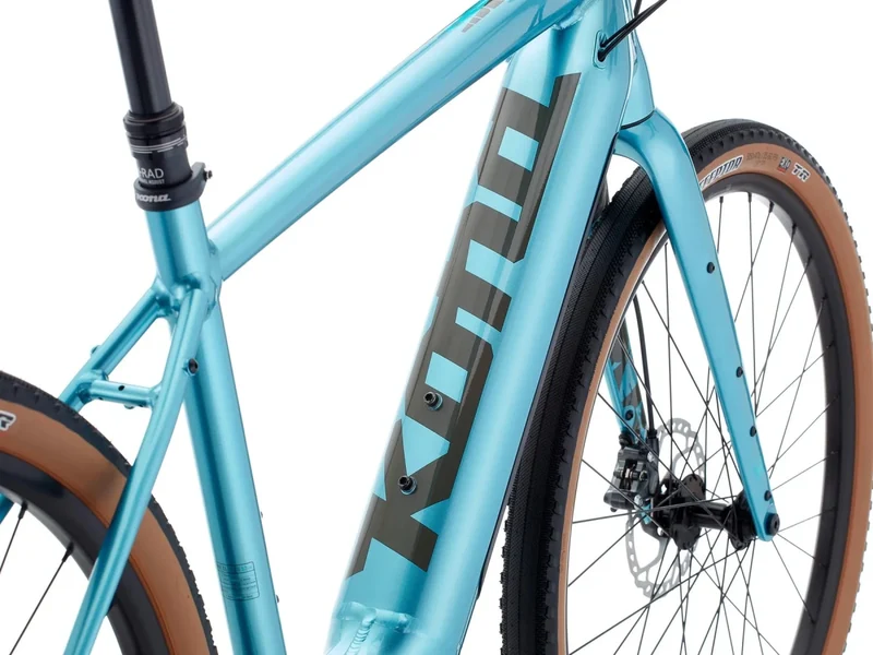 Kona Libre EL | Gravel E-Bike | Shimano E7000 | 504Wh | Metallic Blau | Größe 58