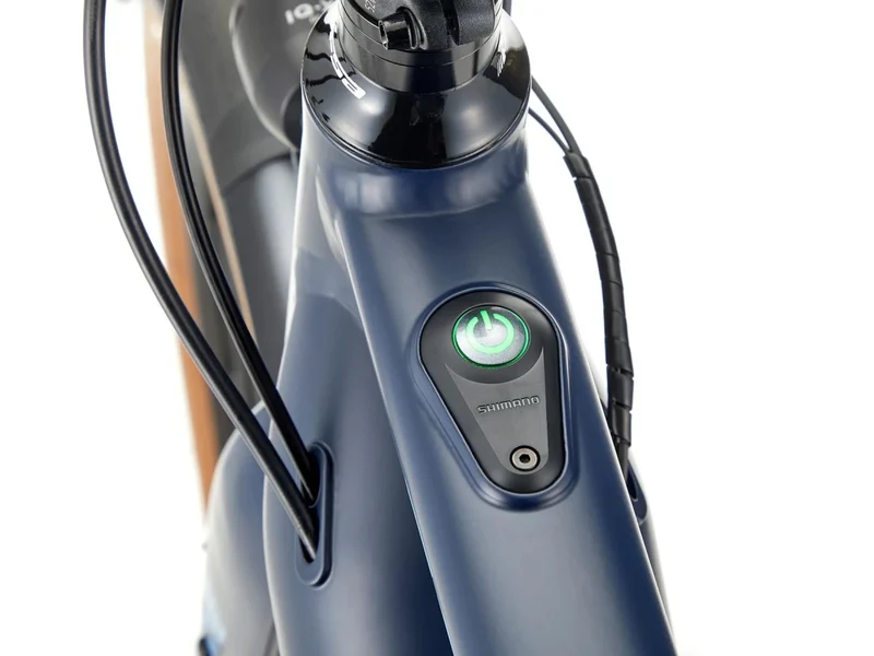 Kona Dew-E DL | E-Bike Commuter | Shimano E6100 | 504Wh | Dunkelblau | Größe XL