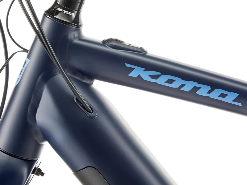 Kona Dew-E DL | E-Bike Commuter | Shimano E6100 | 504Wh | Dunkelblau | Größe XL