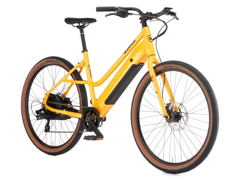 Kona Coco HD E-Bike | Tiefeinsteiger City | 650B | 418Wh | Gelb | Größe S
