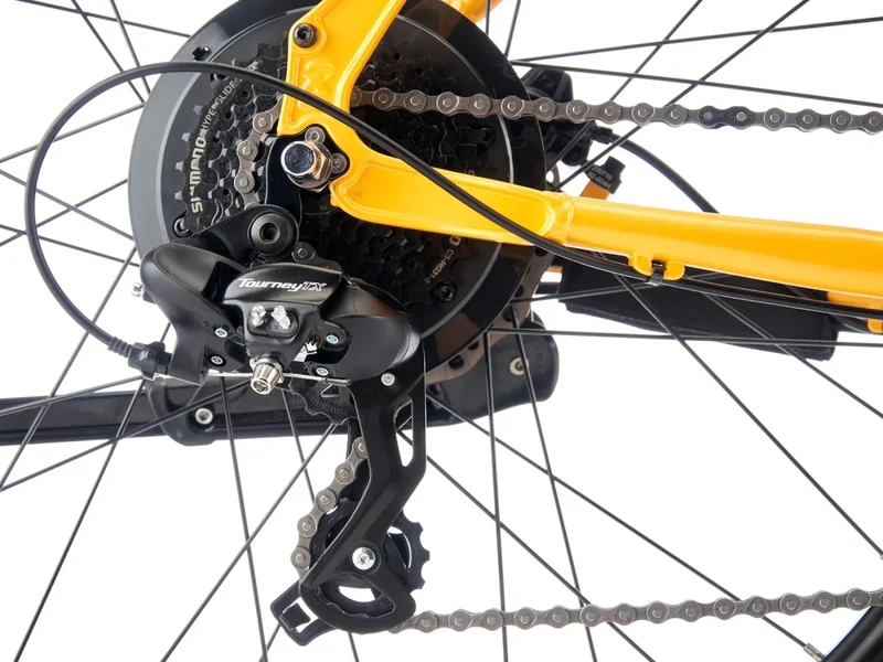 Kona Coco HD E-Bike | Tiefeinsteiger City | 650B | 418Wh | Gelb | Größe S