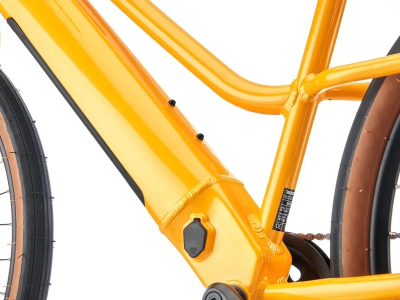 Kona Coco HD E-Bike | Tiefeinsteiger City | 650B | 418Wh | Gelb | Größe S
