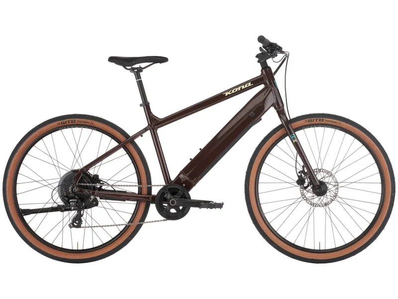Kona Dew HD Urban E-Bike | 650B | 418Wh | Braun