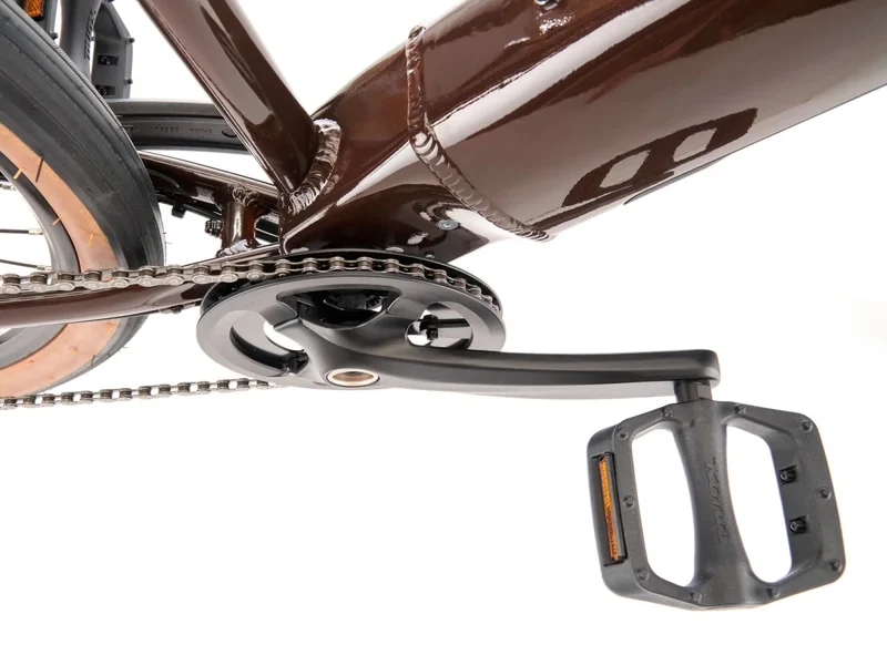 Kona Dew HD Urban E-Bike | 650B | 418Wh | Braun