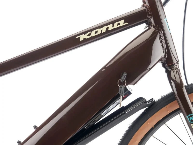 Kona Dew HD Urban E-Bike | 650B | 418Wh | Braun